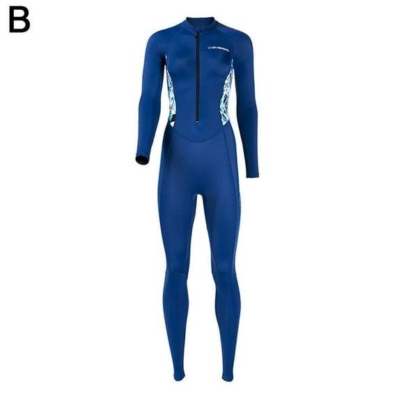 Women Wetsuit,Women Diving Skins,2/3mm,Neoprene Wet Suits Front/Back Zip in Cold Water Full Body Dive Suit for Water Sports