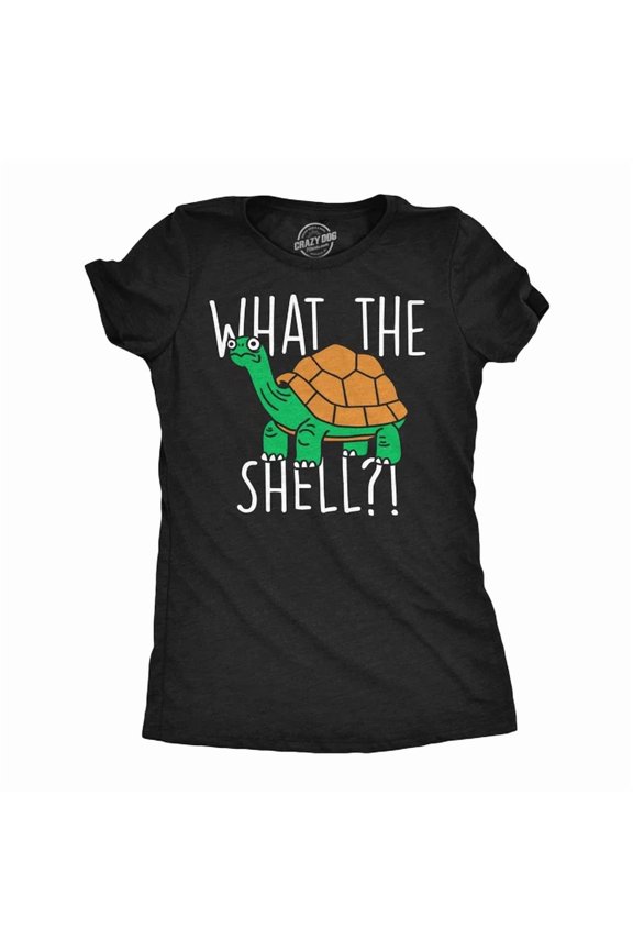 Women What The Shell Turtle T-Shirt