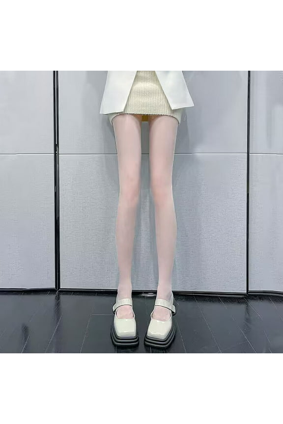 Women White Black Pantyhose Translucent Summer Thin Leggings Footless Tights for Women Tights plus Size Women Tights And Leggings Fashion Tights for Women Control Top Pattern Tights for Women Sheer