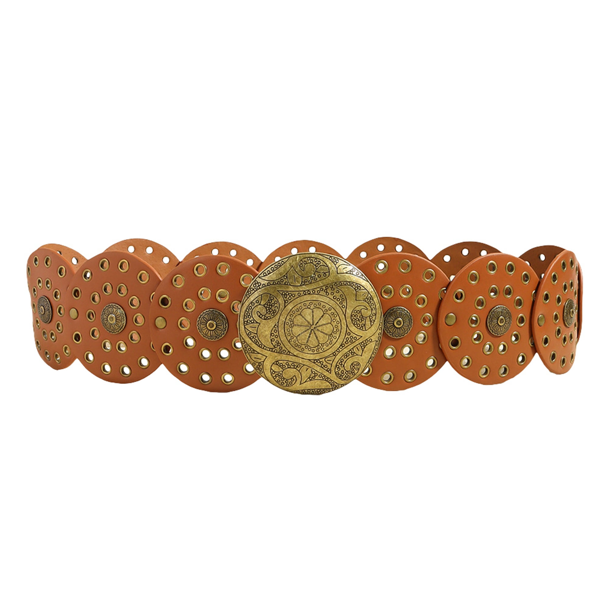 Brand new, unused ARROW NOVELTY CONCHO DIA LINK BELT. Belts