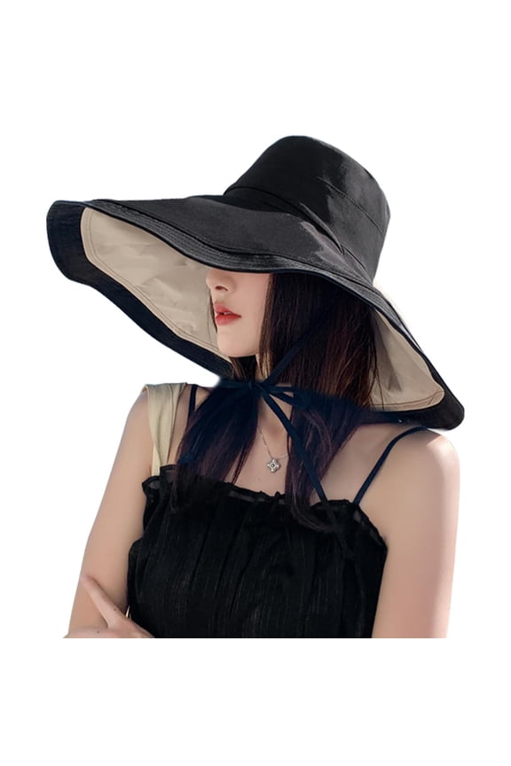 Women Wide Brim Soft Reversible Beach Hat Breathable Sun Hat Evaporating Hat Outdoor Hats Men Wide Fedora Swim Hat Men Cap Beach Men Brat Hat Old Man Hats Visor Women Winery Hats for Women Pool Hat