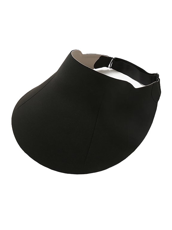 Women Wide Brim Sun Visor Hat Foldable UPF 50+ Roll Up Packable Beach Cap Double Sided Wear