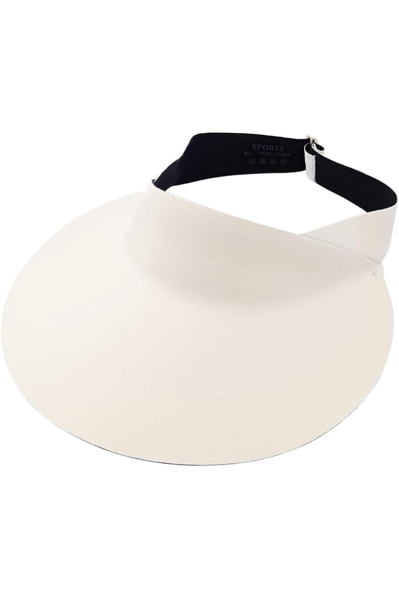 Women Wide Brimmed Non-Trace Ponytail Sunscreen Visor, Foldable Beach Sun Hat with UV Protection for Women Young Girls