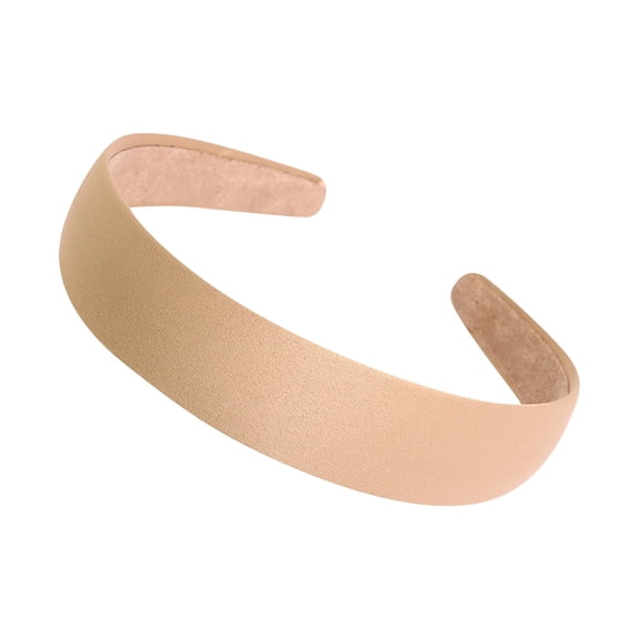 Women Wide Elastic Fashion Headbands Head Hoop Hair Accessories Thick Headwear for Women Girls Hair Band Khaki