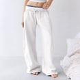 thumbnail image 1 of Women Wide Leg Sweatpants Interior Baggy Sweatpants Sweatpant Casual Barrel Sweatpant, 1 of 5