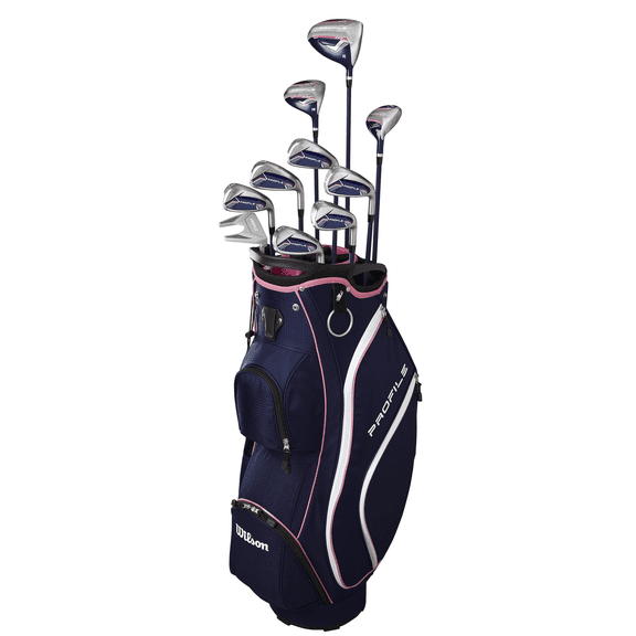 Wilson Golf Ladies Profile SGI Complete Set W/Bag Ladies Petite [4'11"-5'3"]