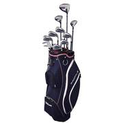 Wilson Womens Profile Complete Set w/Cart Bag Black