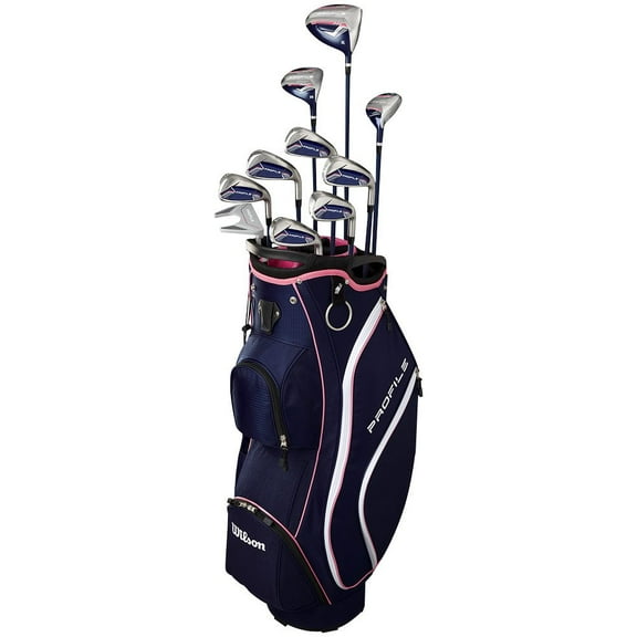 Wilson Golf Ladies Profile SGI Complete Set W/Bag Ladies Petite [4'11"-5'3"]