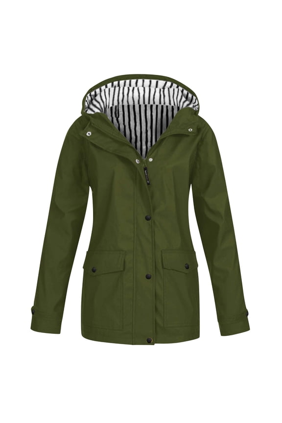 Women Windbreaker Jacket,Packable Women's Windbreaker Jackets Jackets For Women Casual Cute Windbreaker Jacket Women Womens Jackets Lightweight Rain Gear For Women Waterproof Multicolor L