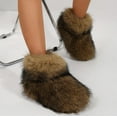 thumbnail image 1 of Women Winter Boots - Stylish & Cozy Textured Pattern Design Mid-Length Snow Boots, 1 of 4