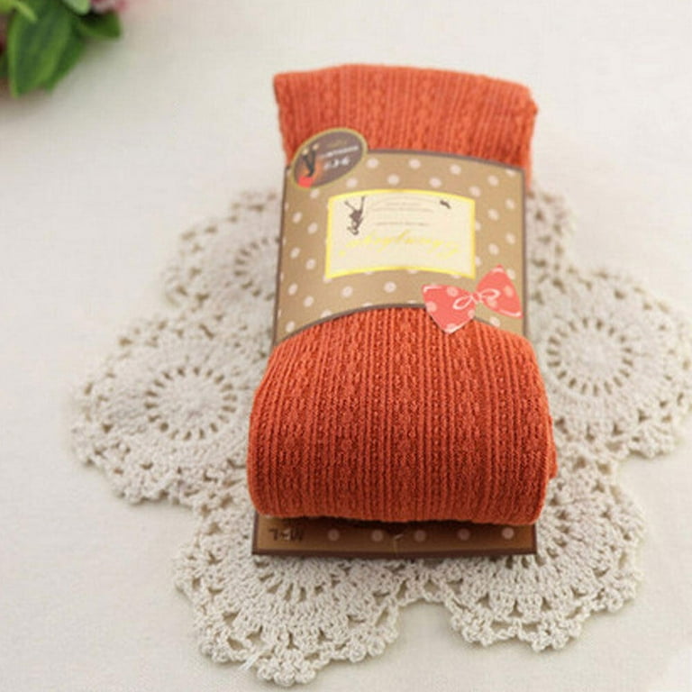 Women's Winter Cable Knit Sweater Tights Warm Stretch Stockings