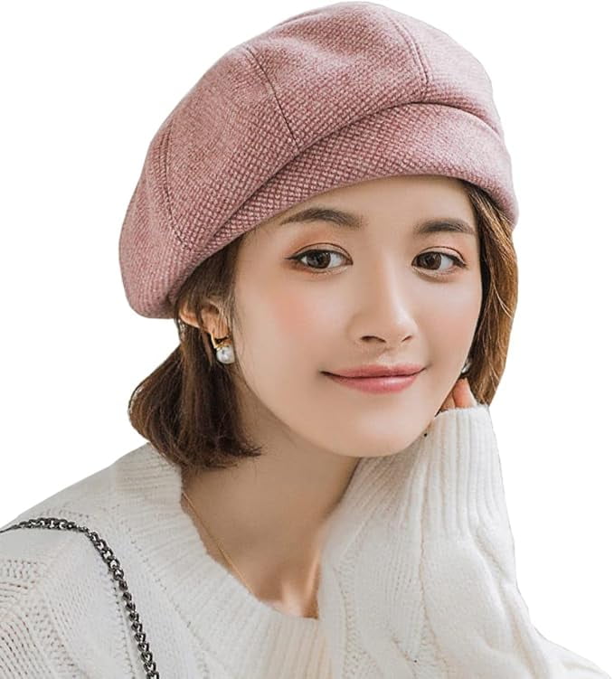 Women Winter Classic Beret Hat, Newsboy Cap Painter Hats  display picture 3