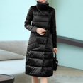 thumbnail image 1 of Women Winter Coat Full Zipper Coat Down Jacket Slim Long Sleeve Overcoat Jacket Midi Coat With Pockets Jacket down Hot Clothes Women down Jacket Junior Women Womens Winter Coat plus Size Cargo Jacket, 1 of 5