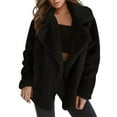 thumbnail image 1 of Women Winter Coat with Oversized Collar for Outdoor Warmth and Comfortable Loose Fit Outerwear, 1 of 5