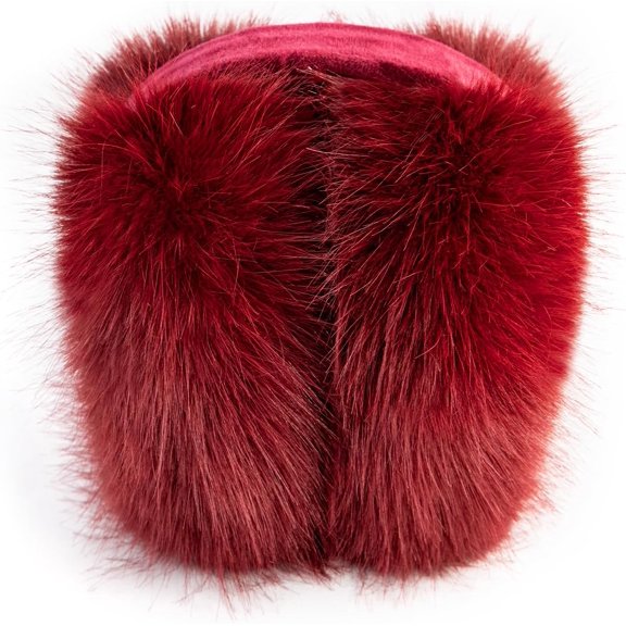 Women Winter Ear Muffs Foldable Girl Ear Warmer Fashion Furry Earmuff Soft Ear Cover Cold Weather