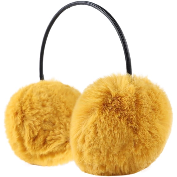 Women Winter Earmuff Faux Fur Warm Earmuffs Lady Girls Plush Ear Warmers Outdoor Ear Covers