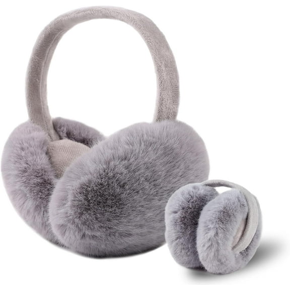 Women Winter Earmuff Faux Fur Warm Earmuffs Lady Girls Plush Ear Warmers Outdoor Ear Covers
