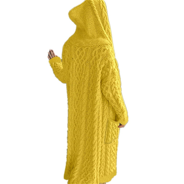 Fashion Hooded Long Sleeved Solid Color Cardigan Fashion Hooded Long Sleeved Solid Color Cardigan