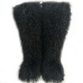 thumbnail image 1 of Women Winter Faux Mongolian Fur Knee High Snow Boots Fluffy Warm Long Boots Outside Big Size, 1 of 2