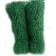 thumbnail image 1 of Women Winter Faux Mongolian Fur Knee High Snow Boots Fluffy Warm Long Boots Outside Big Size, 1 of 2