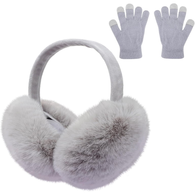 Ear warmer and fingerless gloves set Crochet Hand-dyed Wool Ear Warmer and Fingerless Gloves Set  main image 3