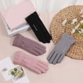thumbnail image 1 of Women Winter Gloves Warm Touchscreen Gloves Windproof Gloves for Women Girls Winter Using, 1 of 8