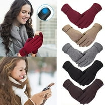 Women Winter Gloves Warm Touchscreen Gloves Windproof Gloves for Women Girls Winter Using