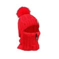 thumbnail image 1 of Women Winter Hat Neck Scarf Headwear Knitted Cold Weather Neckerchief Riding, 1 of 8