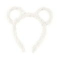 thumbnail image 1 of Women Winter Knitted Headband Round Bear Ears Makeup Hair Hoop Cartoon Shaped Party Accessory, 1 of 7