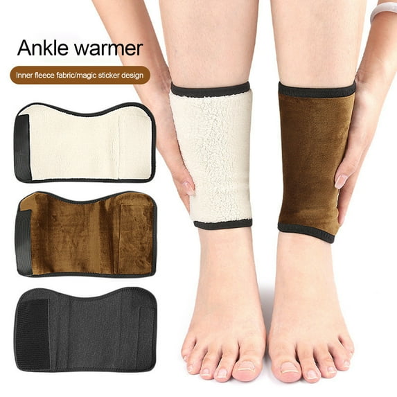 Women Winter Leg Warmers Warm Boot Cuff Topper Socks Fleece Lined Short Leg Warmers for Cold Weather Outdoor Sports