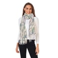 thumbnail image 1 of Women Winter Scarves Fashion Pashmina Shawl Wraps Long Blanket Scarf for Fall Spring Morning Glory Flowers and Vines, 1 of 10