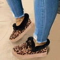 thumbnail image 1 of Women Winter Shoes Plush Warm Snow Boots Ladies Casual Flat Short Boots, 1 of 4