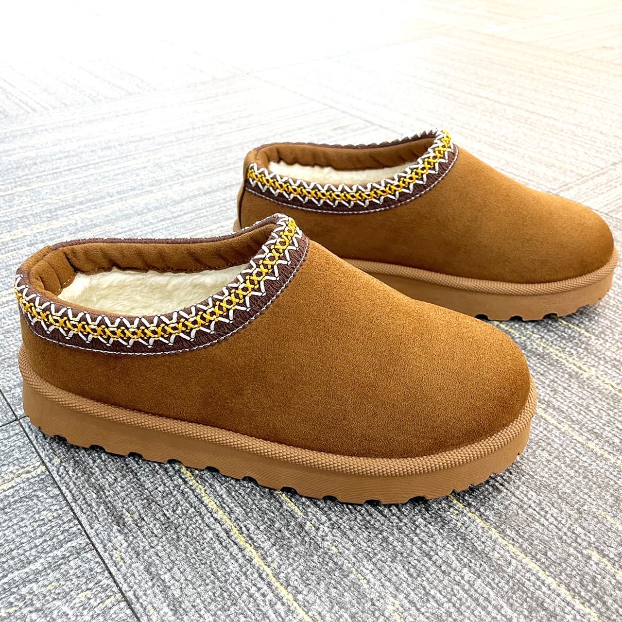 Jade Suede Plush Lined Snow Boots