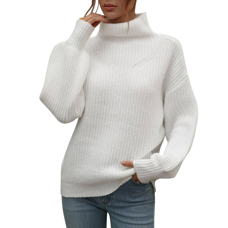 Winter high neck sweater cheap