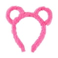 thumbnail image 1 of Winter Bear Ears Headband Women Warm Stuffed Animal Makeup Hair Hoop Cartoon Party Accessory, 1 of 7