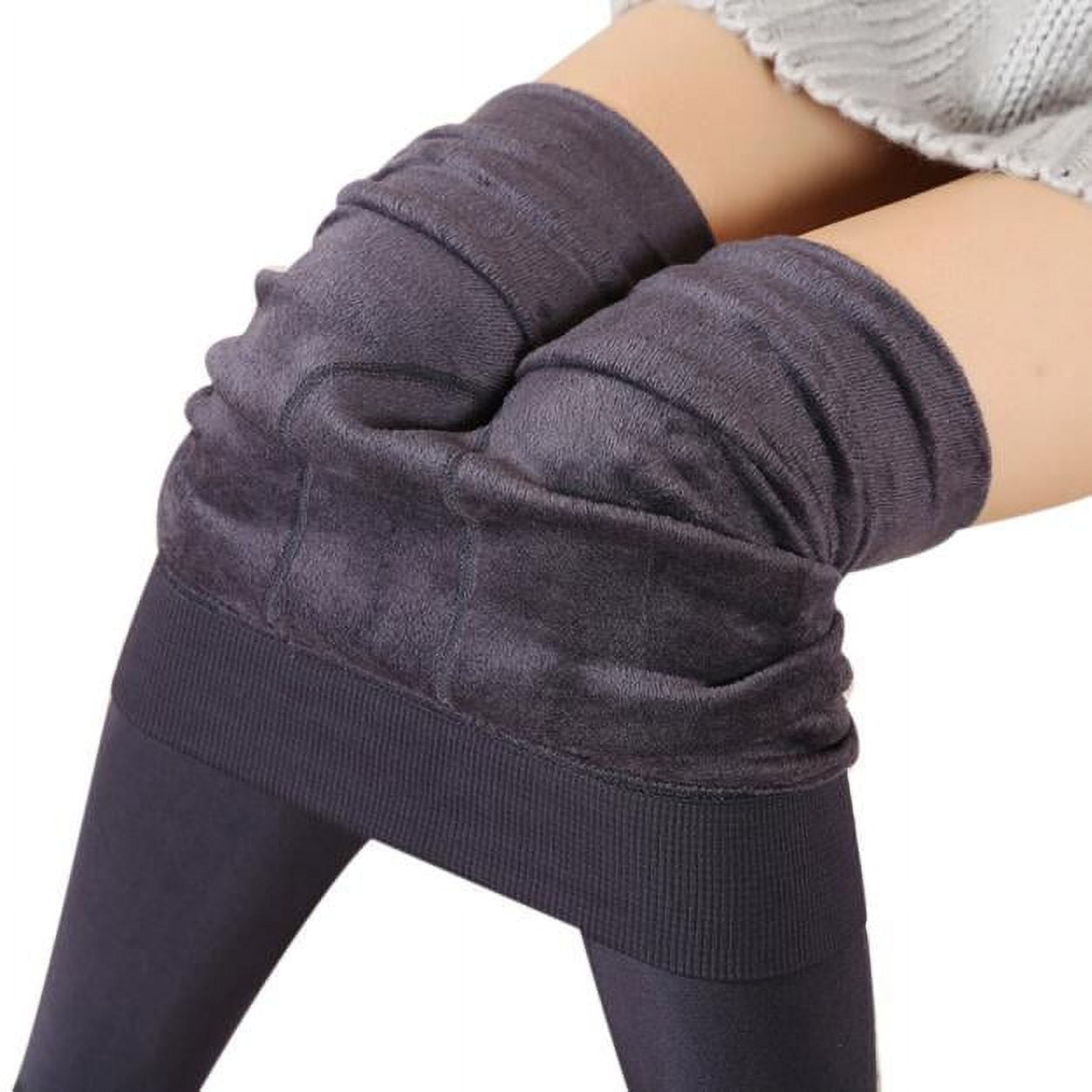 Women Winter Thick Warm Lined Thermal Stretchy Leggings Pants Womens