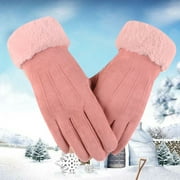 SUNYUANNN Women Winter Touchscreen Gloves For Cold Weather, Warm Knit Elastic Texting Thermal Gloves For Driving Women Gloves Mitten Gloves Mittens Mittens for Women Cold Weather Heated Winter Mittens for Women