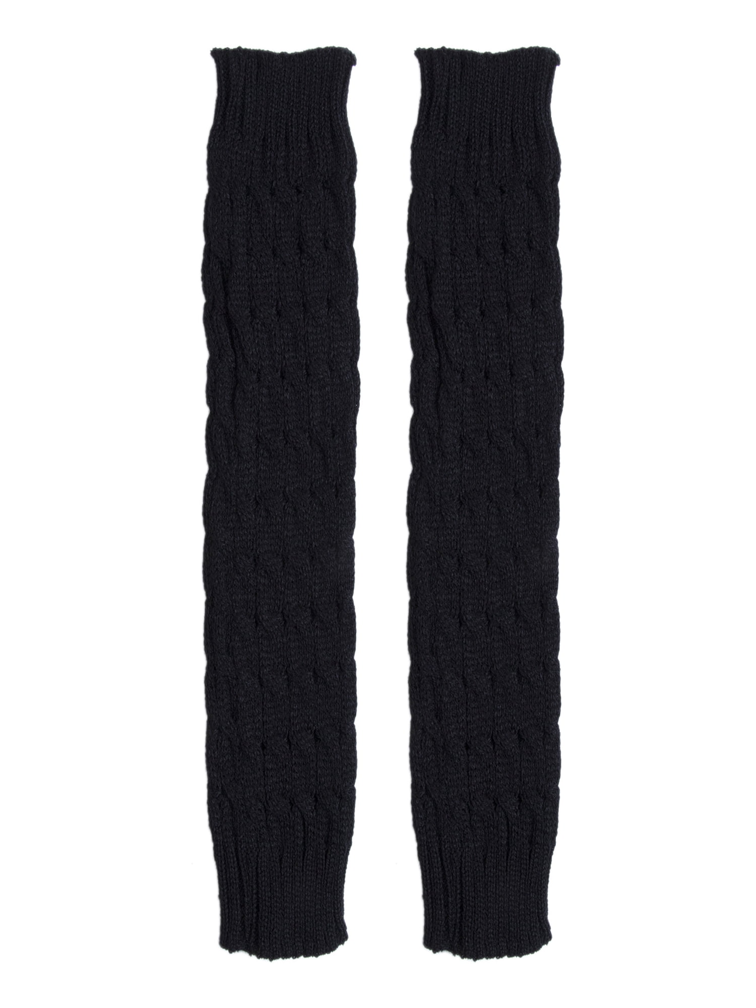 Women Winter Warm Knit High Knee Leg Warmers Crochet Leggings Boot ...