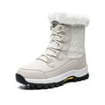 thumbnail image 1 of Women Winter Warm Shoes Waterproof Comfortable Mid Calf Outdoor Snow Boots, 1 of 5