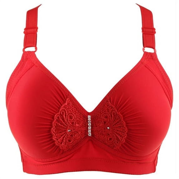 Women Wire Free Bras Plus Size Brassiere Girl Bralette Female Push Up Bra Underwear