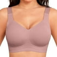 thumbnail image 1 of Women Wireless Comfortable Soft Bras Full Coverage No Show Everyday Breathable Non Chafing Bras, 1 of 4