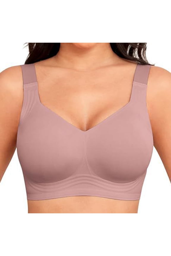Women Wireless Comfortable Soft Bras Full Coverage No Show Everyday Breathable Non Chafing Bras