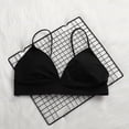 thumbnail image 1 of Women Wireless Push Up Bra Comfortable Blackless Underwear Ladies Lingerie, 1 of 2