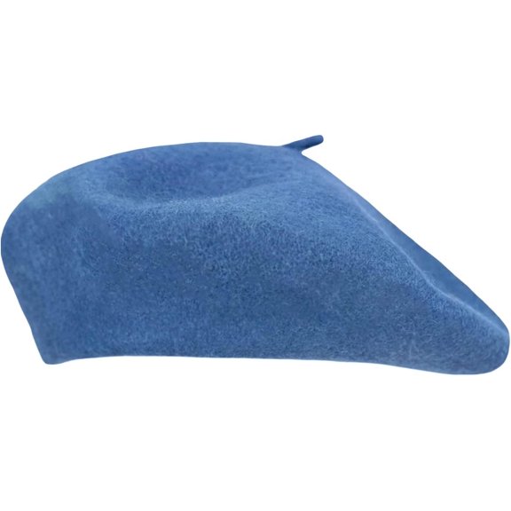 Women Wool Beret Hat French Style Solid Color