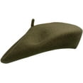 thumbnail image 1 of Women Wool Beret Hat French Style Solid Color, 1 of 8