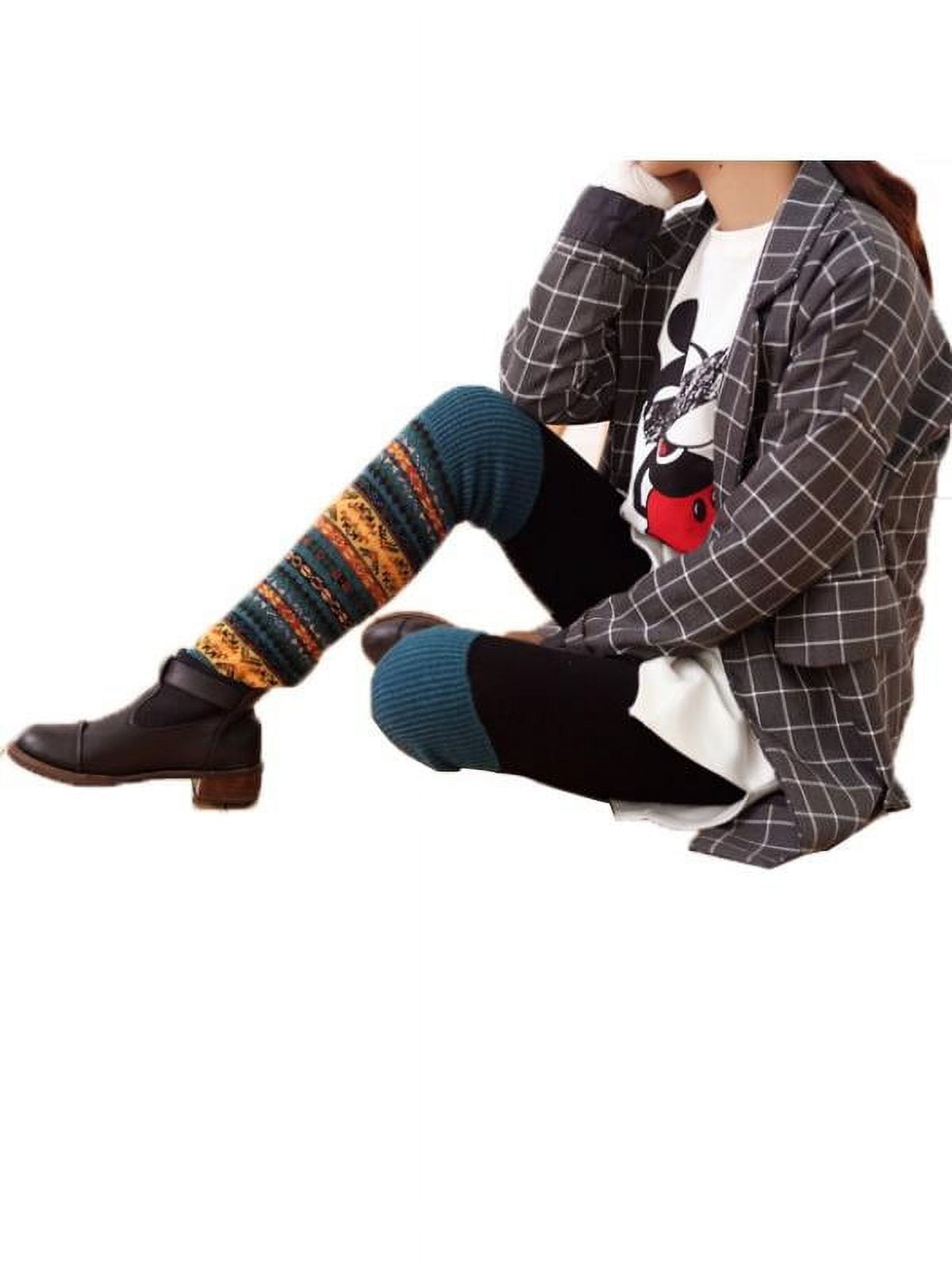Hellokitty Fluffy Crocheted Leg Warmer Y2k Style Fashion Vintage Style 