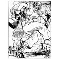 thumbnail image 1 of Women Workers Cartoon. N'Rosie The Riveter Steps Out.' American Cartoon C1943 Comment On The Rising Number Of Women, 1 of 3