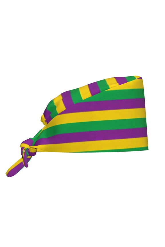 Women Working Hats And Sweatband Mardi Jester Adjustable Elastic Bouffant Cap