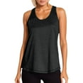 thumbnail image 1 of Women Workout Clothes Racerback Tank Mesh Yoga Polyester Spandex Exercise Wear, 1 of 5