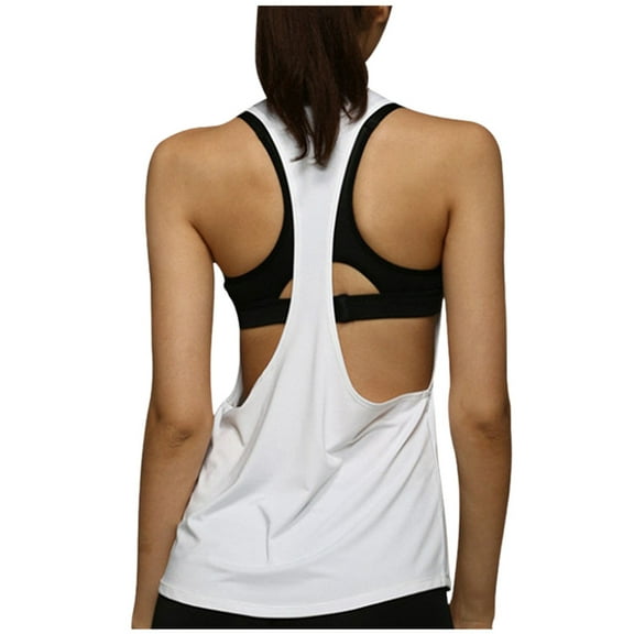 Women Workout Tank Tops Loose Fit Muscle Tanks Sleeveless Shirts For Yoga Running Exercise Gym Activewear Casual Comfort
